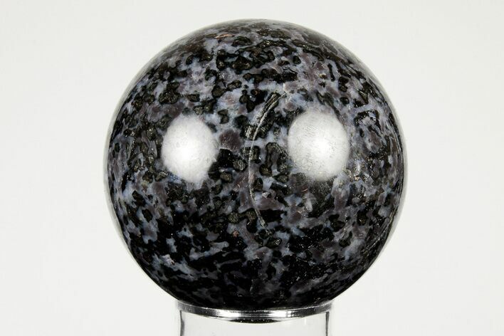 Polished, Indigo Gabbro Sphere - Madagascar #196154